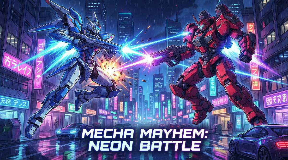 茄子视频科幻动漫-机甲风暴