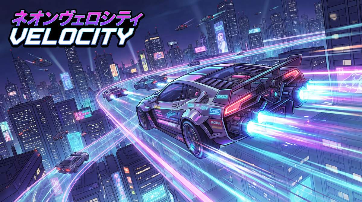 茄子视频赛博动漫-霓虹飞车