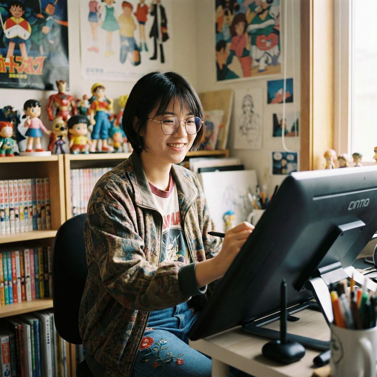 茄子视频画师林小晴